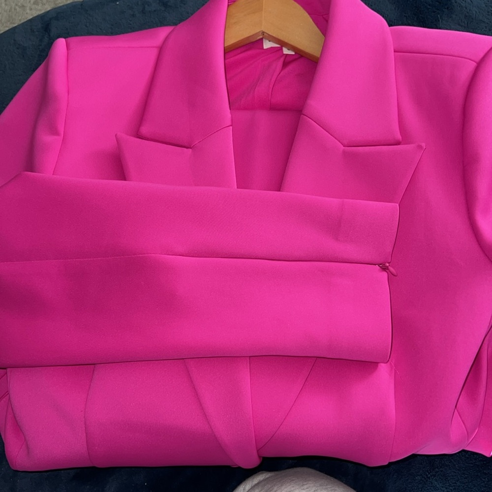 Good American Pink Blazer - Picture 6 of 7